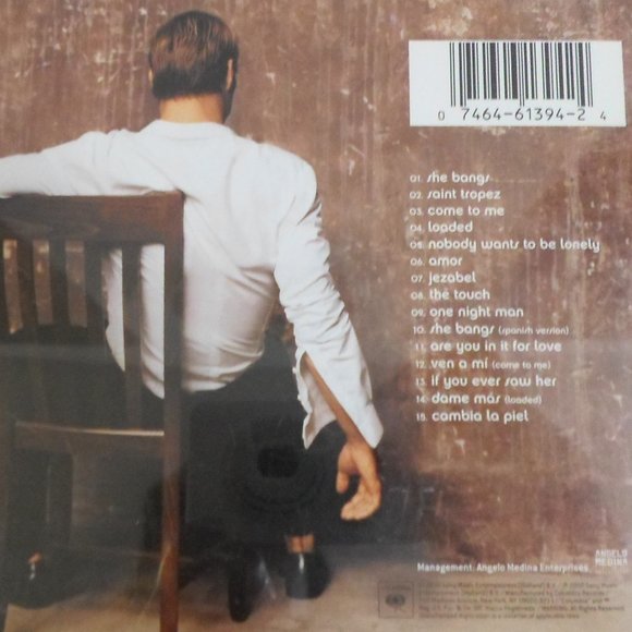 Ricky Martin CD - Sound Loaded - Picture 4 of 5